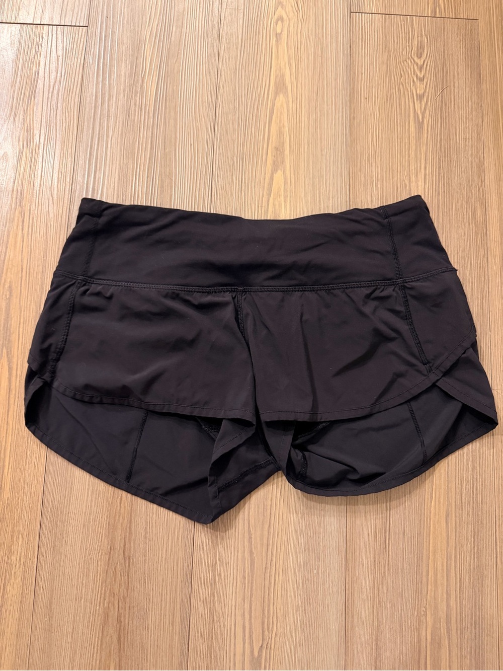 lululemon athletica Black Women's Athletic Skort with Built-In Shorts